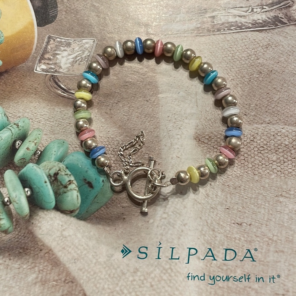 Silpada’s Sterling Silver Bracelet for pastel lovers!